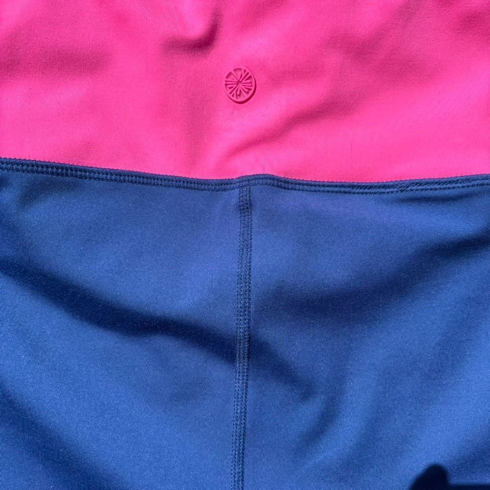 Lilly Pulitzer Luxletic High-Rise Midi Legging Blue XXL Cropped - Picture 7 of 8